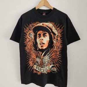 Vintage Zion Bob Marley Shirt Mens Medium Rebel Music Band Y2K 2007